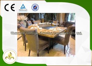China 9 Seats Induction / Electric Grill Griddle Table With Exhaustion System wholesale