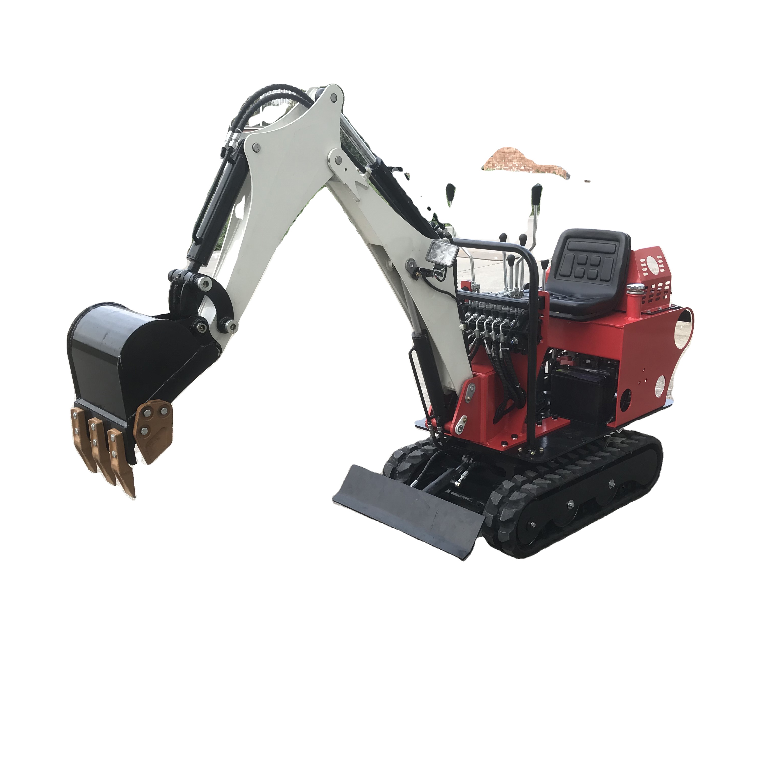 Small Size Big Impact Our Mini Excavator and Auger for All Your Construction Projects