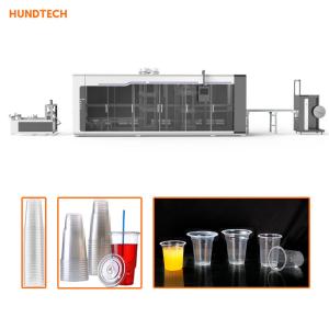 China Plastic Tea Cups Making Machine Thermoforming Disposable Cup Making Machine wholesale