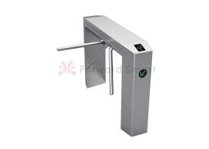China Semi Automatic Waist Height Tripod Pedestrian Turnstile Gate wholesale