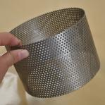 Customize Stainless Steel 304 Perforated Metal Tube Cylinder For Oil Field