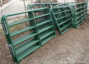 China Oval Tube 40mm*80mm &amp; 30mm*60mm Galvanized sheep panels animal fence sheep farm gate fence hot sale Farm gate fence wholesale