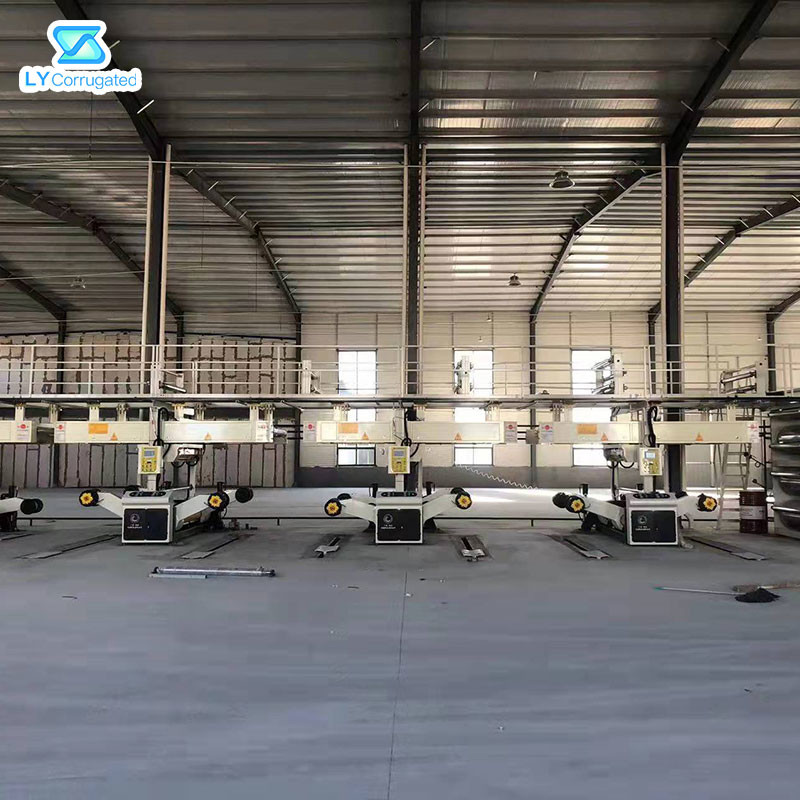 Duplex Corrugated Automatic Plant Overlapping 80m/Min Working Speed