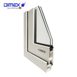 China Building Casement UPVC Window Profiles High UV Retardant DIMEX E35 wholesale
