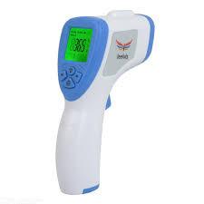 China Battery Powered Infrared Forehead Thermometer 32 Groups Memories DC 9V wholesale