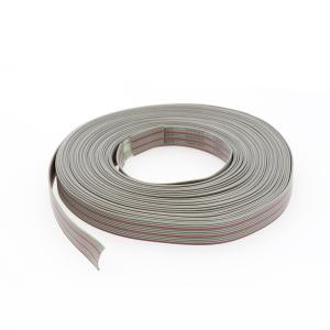 China UL2651 Grey Flat Wire Cables 2.54mm 26AWG For IDC Connector Communication wholesale