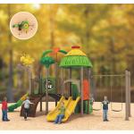commercial metal plastic swing sets outside play gym for toddlers