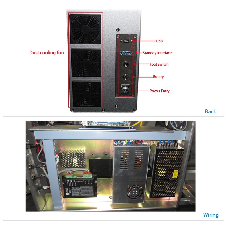 Logo engrave fiber laser marking machine
