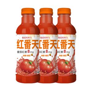 China Low Carb Unsweetened Tomato Juice Zero Fat Low Sodium Energy 198KJ 6mg Na Per 100ml wholesale