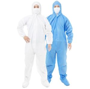 China Personal Safety Disposable Protective Suit Infection Control For Lab / Pharmaceutical wholesale