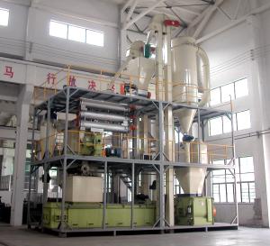 China Soybean Broiler Chicken Feed Pellet Production Line 2-10TPH wholesale