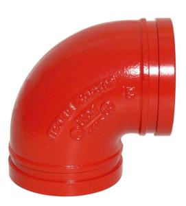 China UL FM Dacromet Ductile Iron Grooved Fittings Coupling QT450-12 wholesale