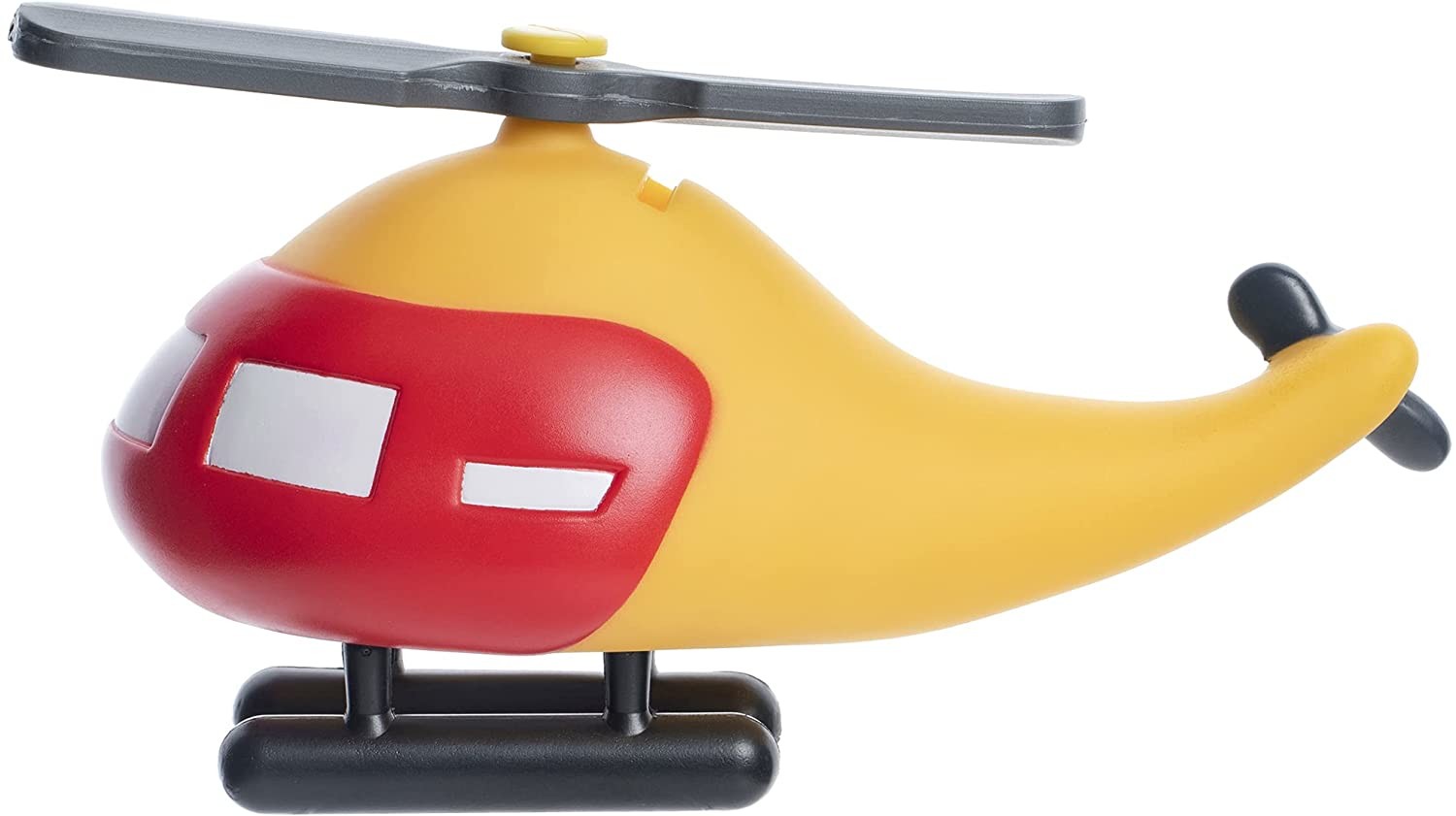 Helicopter ABS Material Red Color Coin Piggy Bank For Kids Playing