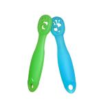 Leakproof Silicone Baby Teether Food Grade Spoon For Kids Toddlers Infants