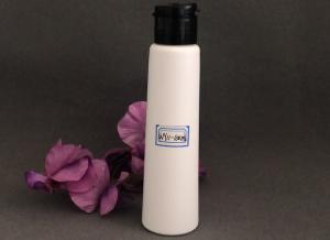 China Gynecological Lotion Hdpe Plastic Containers 100ml With Black Flip wholesale