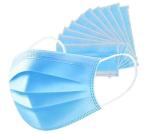 Eco Friendly Earloop Face Mask , Breathable Blue Surgical Mask Dustproof
