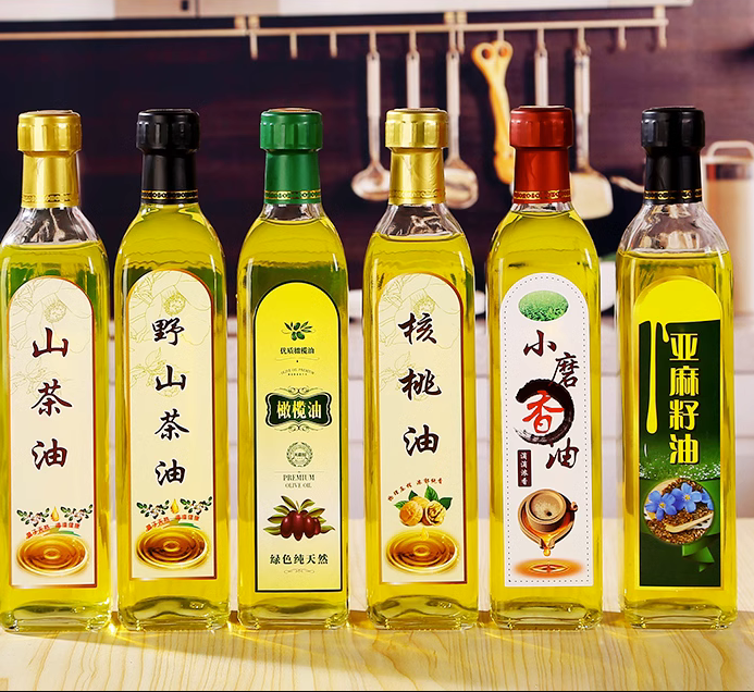 500ml Glass Olive Oil Bottle Green Color Suitable for Kitchen Needs OEM/ODM Accepted