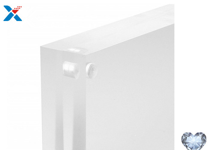5*7'' Magnetic Acrylic Photo Frame Silk Screen Printing With Single / Double Sided