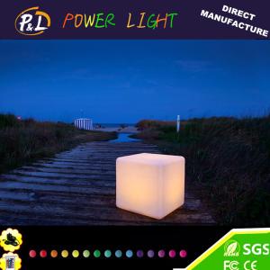 China Rechargeable RGB Bar Furniture Lighting LED Cube Seat wholesale