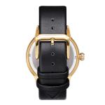 RoHS Ladies Wooden Wrist Watch Classic Design Genuine Leather Strap