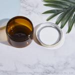 Amber Body Butter 250ml 400ml PET Clear Cosmetic Jars