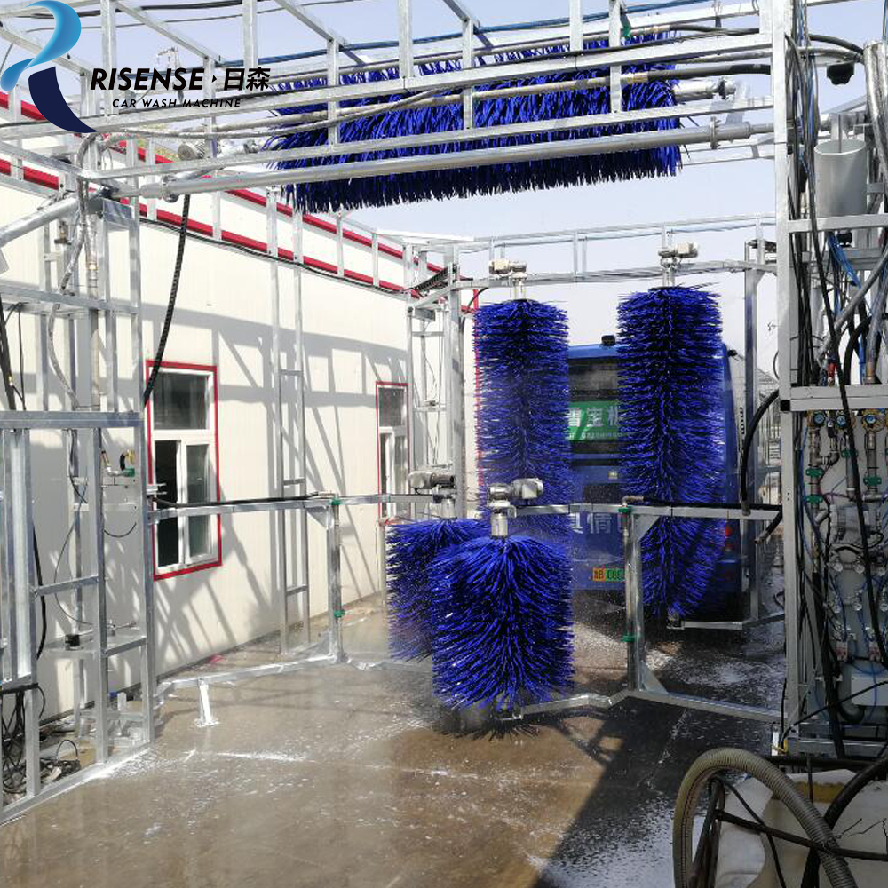 Risense Single Arm 360 Touchless Automatic Car Wash with Air Dryer Total Power 40.5kw