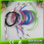 2017 hot selling colorful audio cable