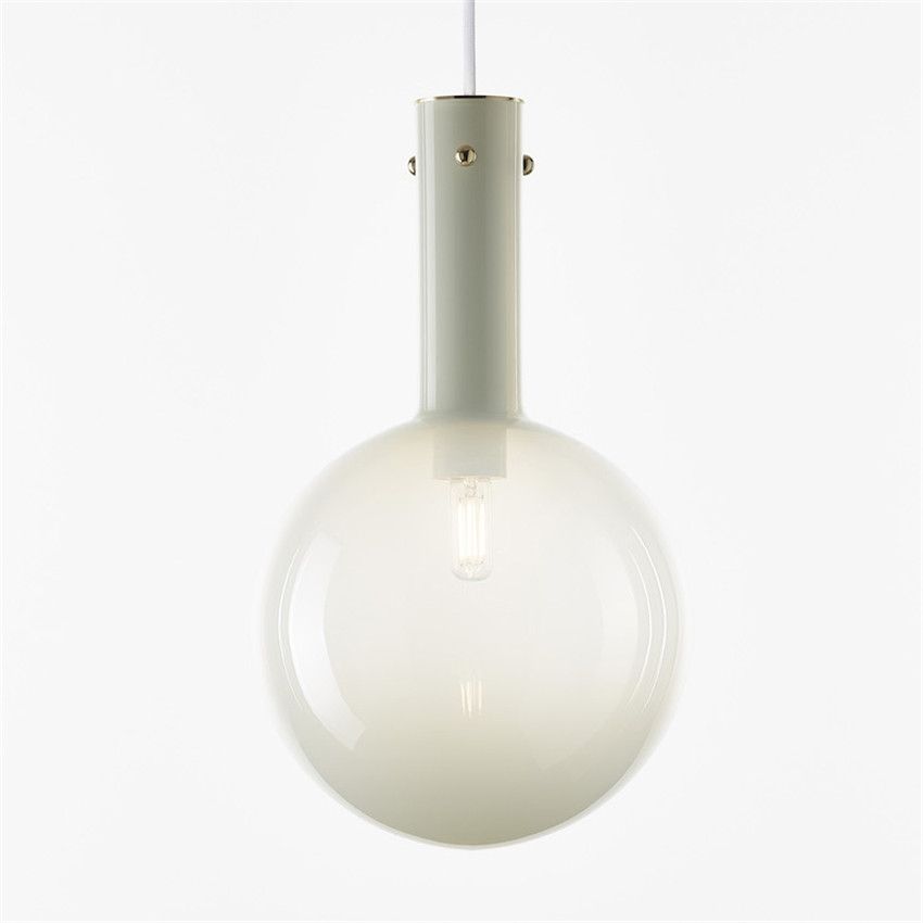 Modern stained glass pendant lights bedroom living room bedside Dechem Studio Sphaerae Pendant Lamp(WH-GP-123)