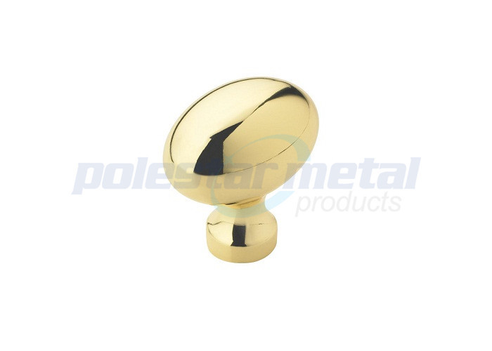 Zinc Alloy Polished Chrome Cabinet Handles And Knobs / Round Drawer Knobs