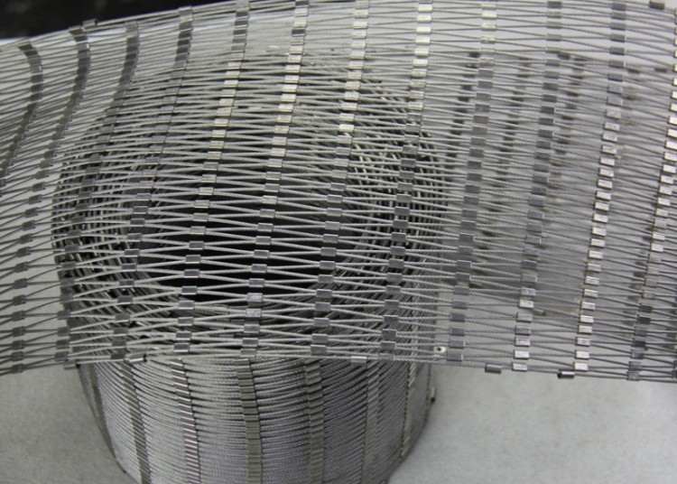 Stainless Steel Wire Rope Net 60*60mm Zoo Rope Netting SS Cable Mesh