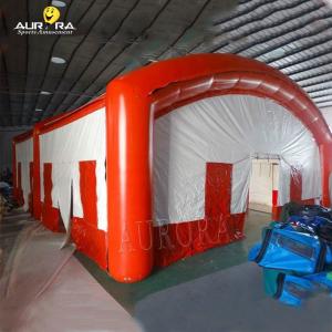 China PVC Blow Up Advertising Inflatables 12x15m Giant Inflatable Tent Customer Logo wholesale