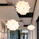 Viscontea Pendant light Italian Designer Silk Lamp bedroom contemporary pendant