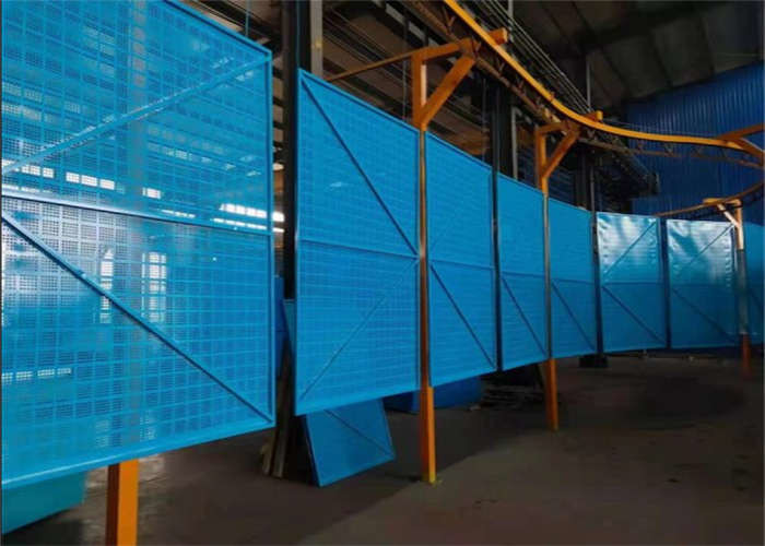 Reusable Frame Mesh Protection Screen Construction