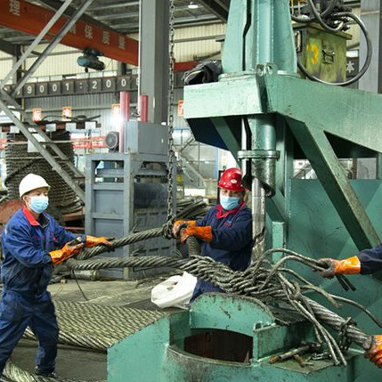 16mm 6*19 High-carbon Triple-strand twisted steel wire rope steel core Marine wire rope