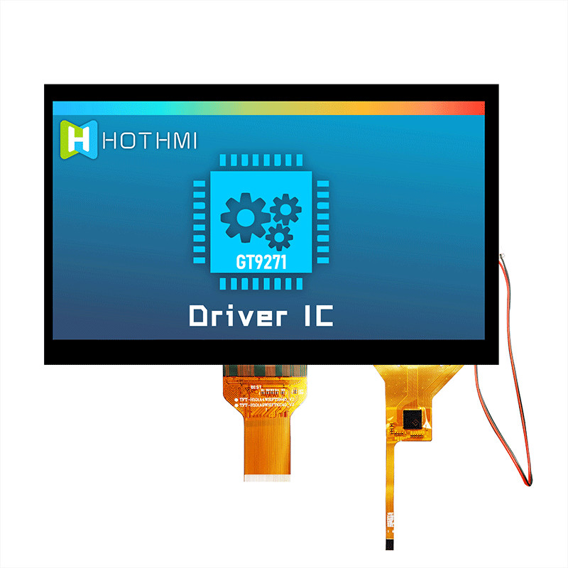 10.1 Inch 1024x600 LVDS IPS Sunlight Readable TFT LCD Module With Pcap Monitor