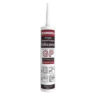 China 280ml Acetic Silicone Sealant Multipurpose Glass Sealant Weatherproof wholesale