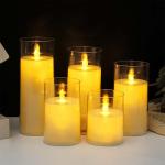 Wedding Led Tea Light Candles Flickering Bright Battery Operated Flameless