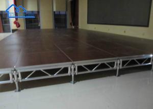 China Luxury Aluminum Portable Stage Mobile Foldable For Outdoor Concert Price For Tent wholesale