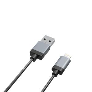 China Steel Tube C89 Connector MFI Lightning Cable Charger 5V2.4A 480Mbps wholesale
