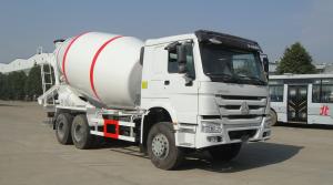 China Sinotruk Howo brand Concrete Mixing Truck 8CBM 371 HP whilte color or red color wholesale