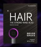 Blue Light Super Hairdryer Ionic Professional Salon Blow Dryer Function Drying