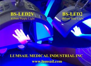 China 415nm wavelength purple light PDT LED light therapy machine for acne treatment wholesale