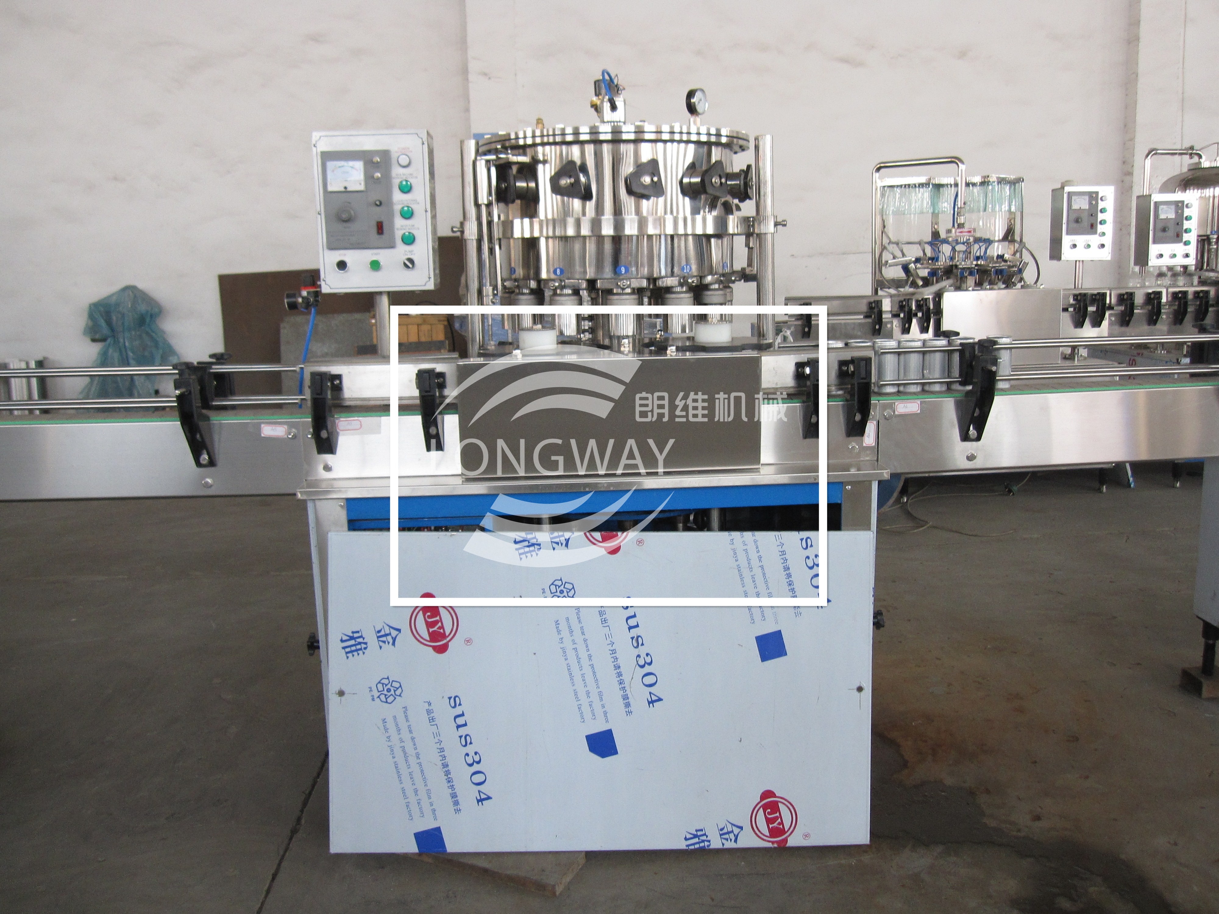 Tin Can /Aluminiun Can Fresh Maize Juice Filling Capping Machine