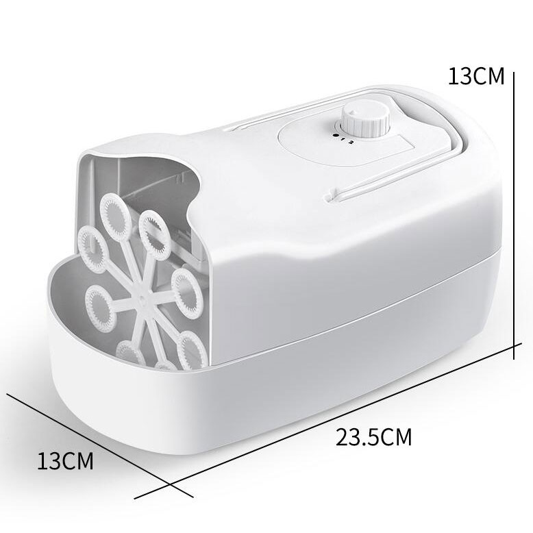 Unisex Children's Toy Electric Suitcase Bubble Machine Ideal for Wedding Stage Props