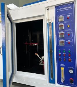 China Keystroke Electrical Plastic Flame Test Chamber Combustion Tester 105ml/Min wholesale