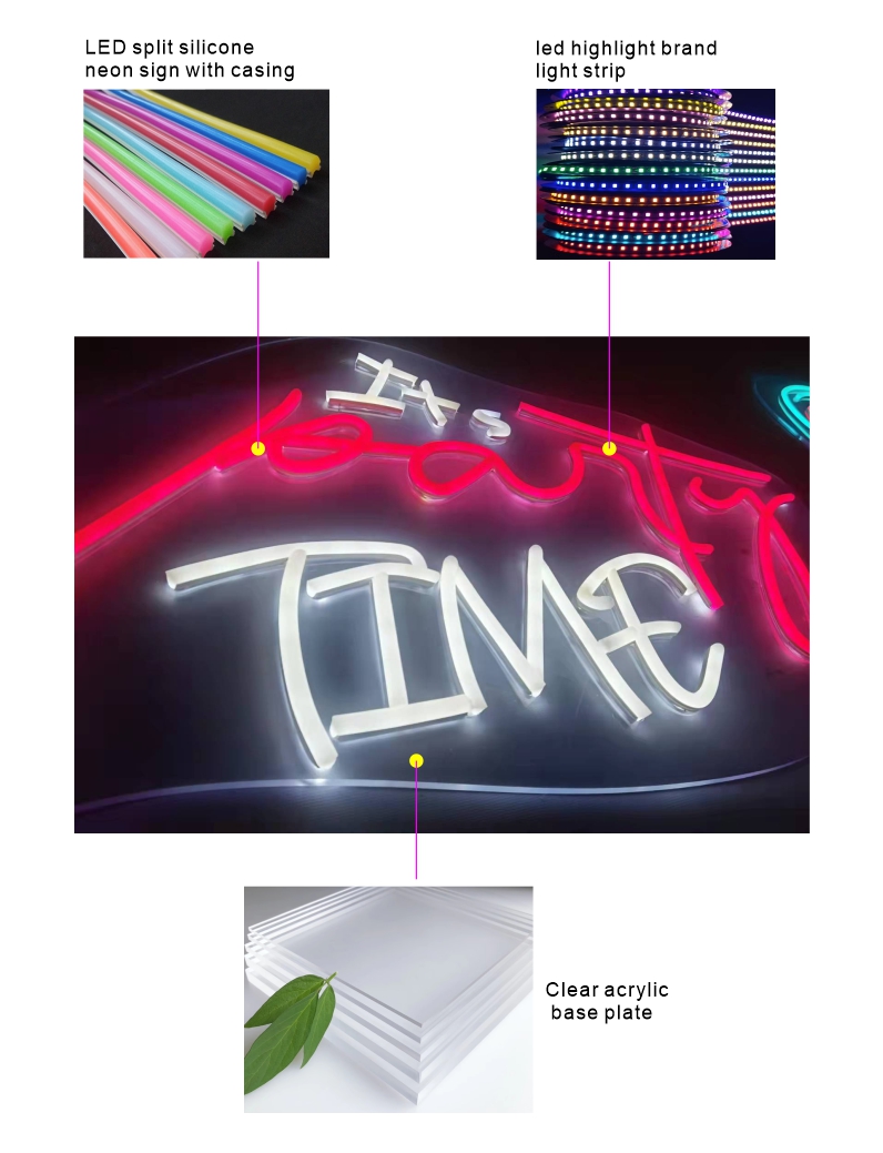 Neon Sign Custom Led Light Logo Beer Wedding Backdrop 12 Interior Decoration 20 C 50000 Hours