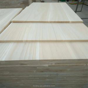 China 5-15 Days Production Time 100% Paulownia Wood Board for Solid Wood Board Production wholesale