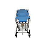 Blue Ambulance Stretcher Bed Aluminum Alloy Medical Stretcher Transport