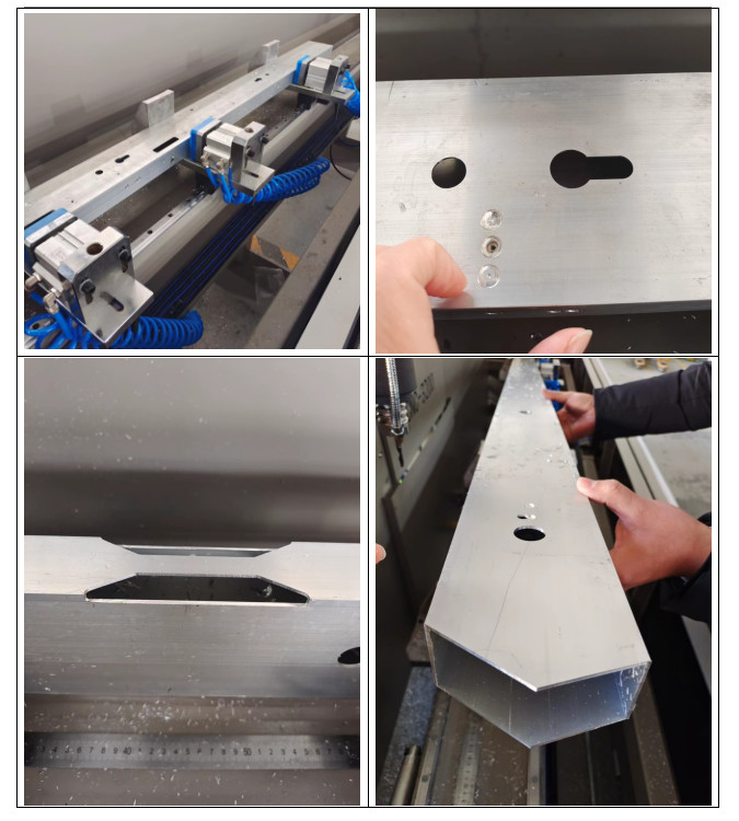 WSZ-CNC-3200 3 Axis CNC Drilling Milling Machine Cnc Drilling Aluminum Profile
