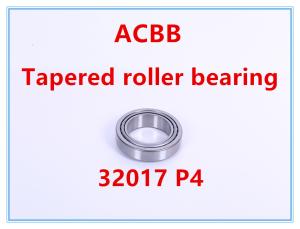 China 32017 P4 Tapered Roller Bearing 2500RPM-3000RPM wholesale